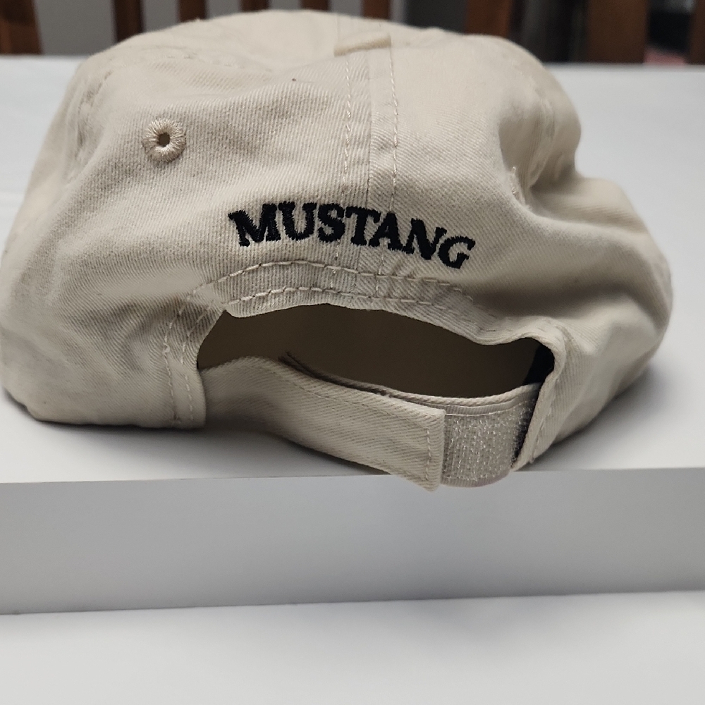 H3 SPORTGEAR FORD MUSTANG LOGO BASEBALL CAP TAN OSFM - Picture 2 of 6